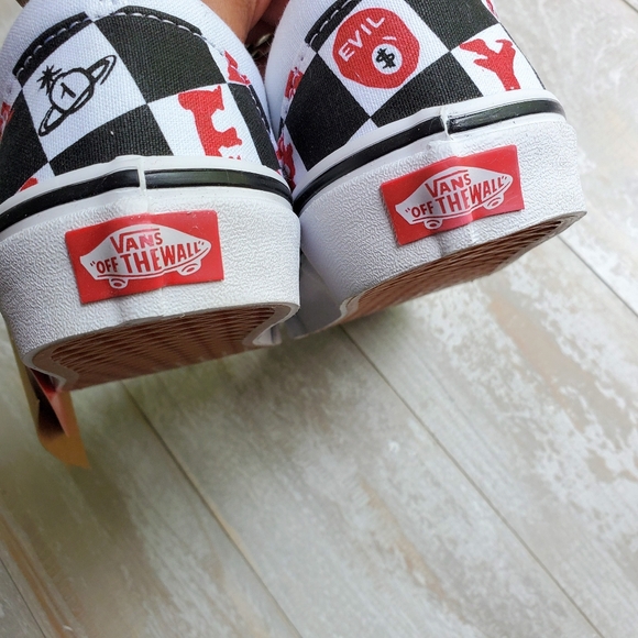 VANS X Vivienne Westwood check classic slip on - Picture 4 of 11